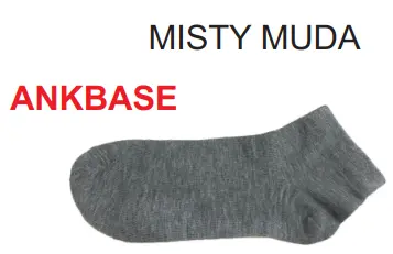 Ankbase Sock_Misty Muda