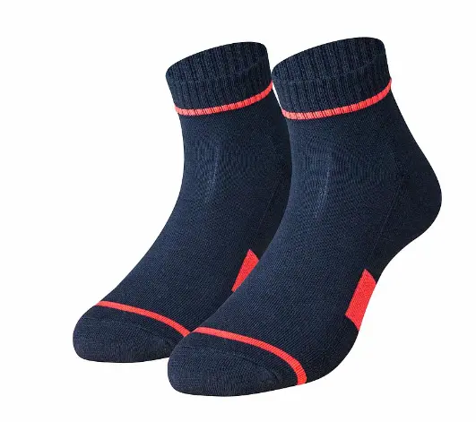 Star Seller Ankle Black - Red
