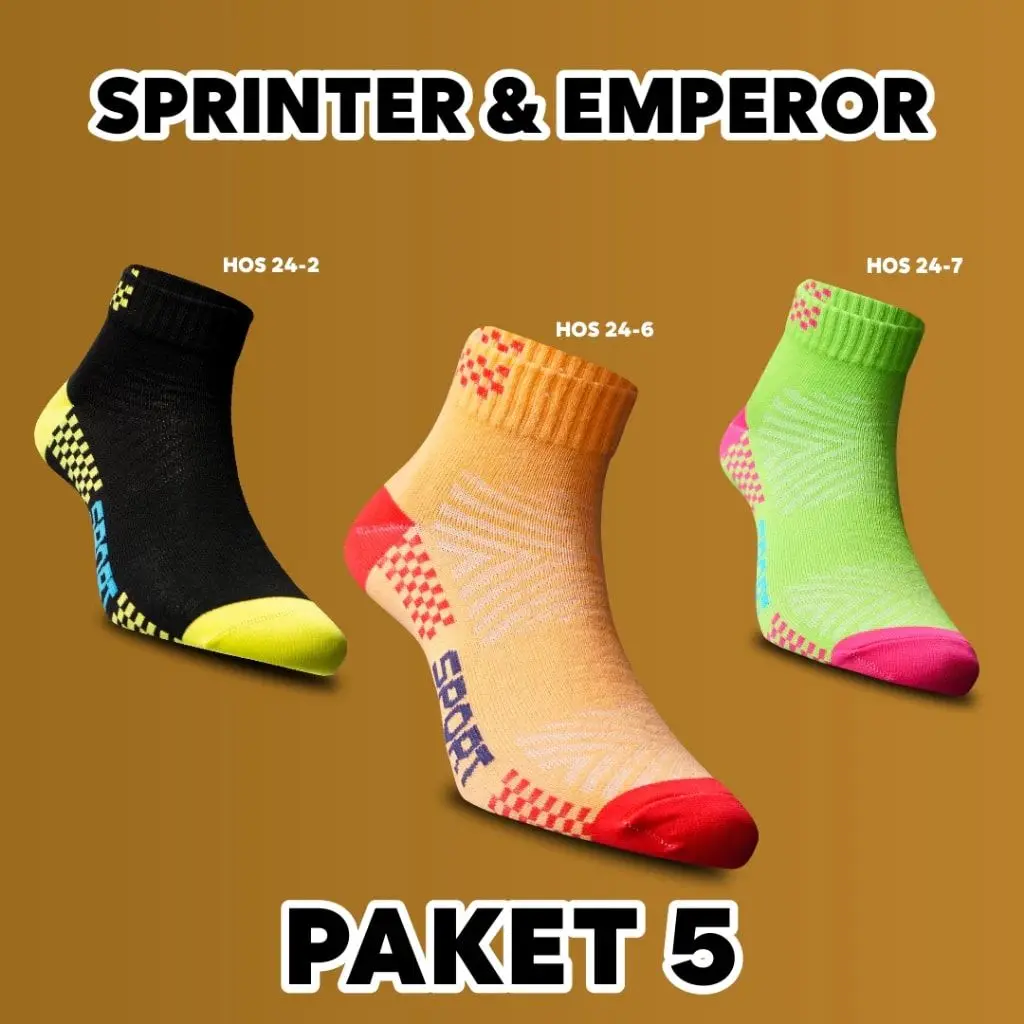 Paket 3 pasang sprinter