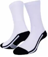 [HOS-24-17] BTS Crew Socks Osis White/Black size 39 - 42