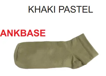 [MSP-24-5D] Ankbase Sock_Khaki Pastel